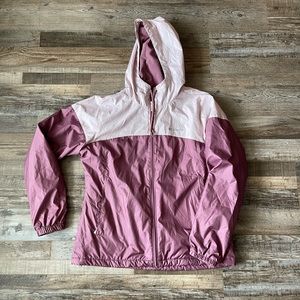 Womens Columbia Fleece Lined Full Zip Jacket. Size L